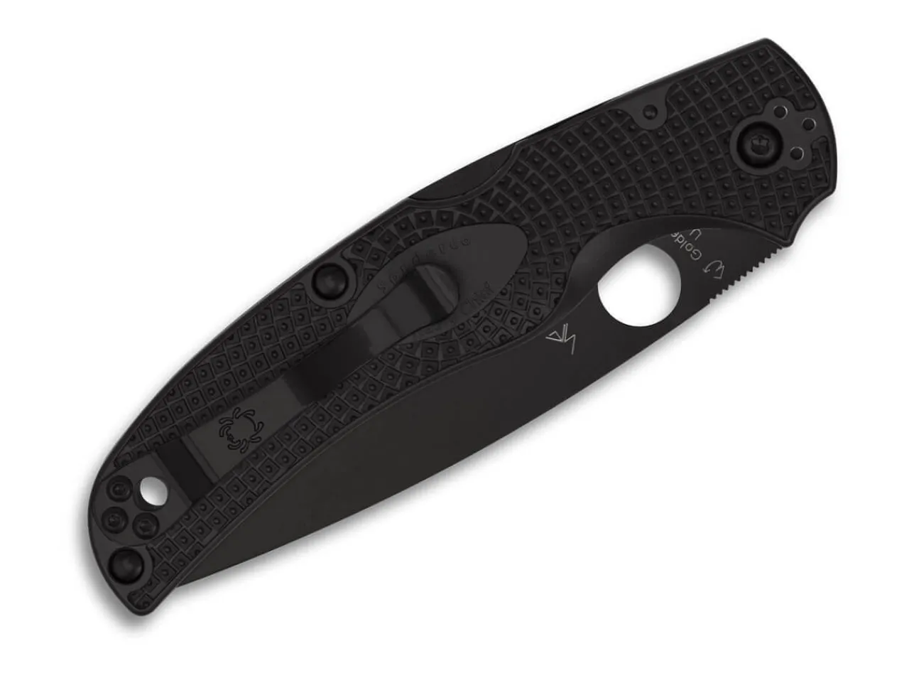 Native Chief Lightweight Frn Black Blade Spyderedge|Spyderco Best