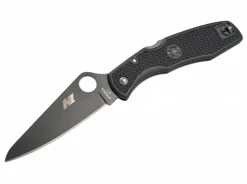 Pacific Salt Black Plain|Spyderco Hot