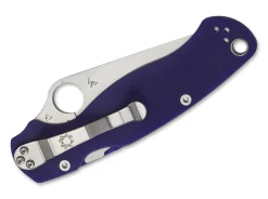 Para-Military 2 Dark Blue|Spyderco Clearance