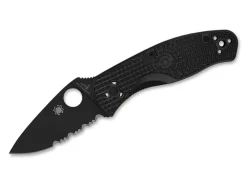 Persistence Lightweight All Black Combinationedge|Spyderco Sale