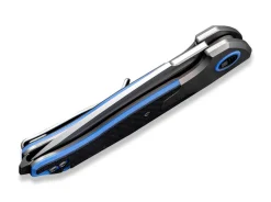 Press Check Titanium G10 Black Blue Tanto|WE Knife Online