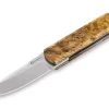Silver Sport Knife Dyed Poplar Wood|Maserin Hot