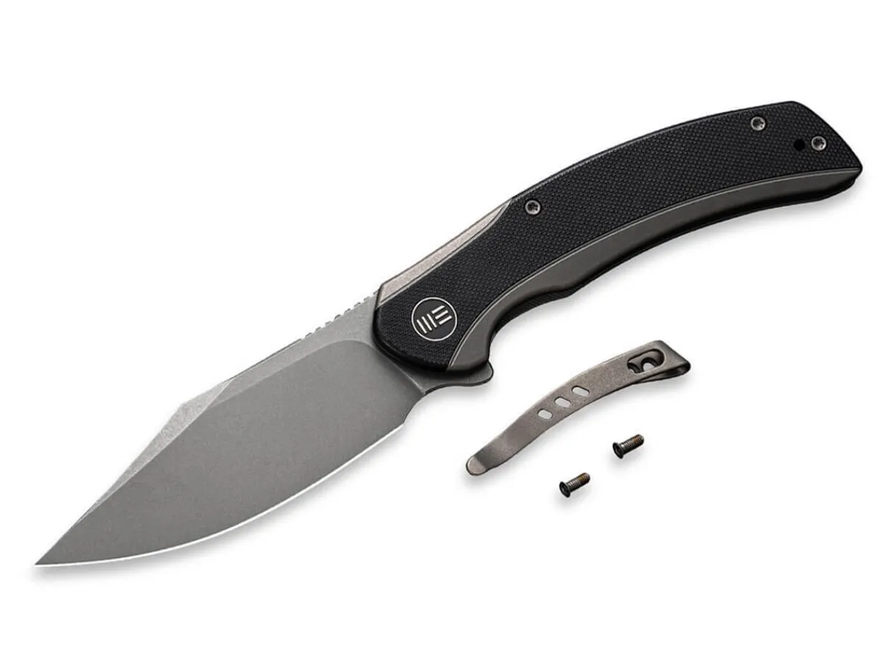 Snick Titanium G10 Black|WE Knife Clearance