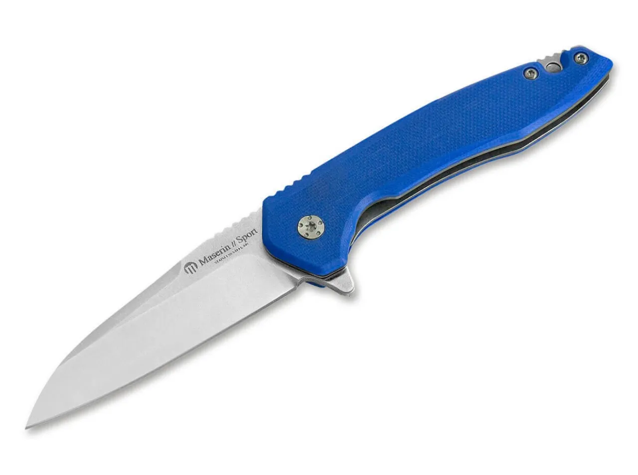 Sport Knife Wharncliffe G10 Blue|Maserin Discount