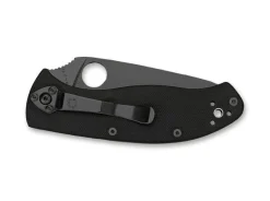 Tenacious Black Plain|Spyderco Hot