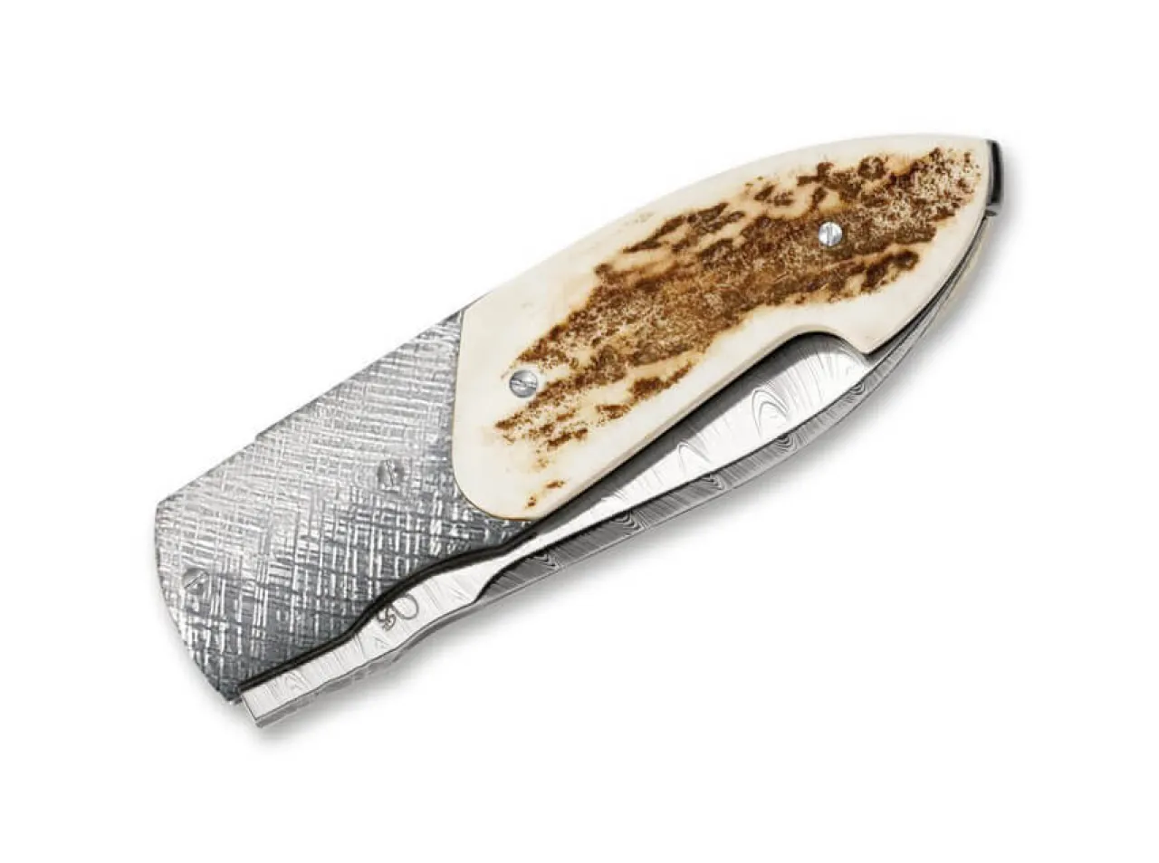 Timeless Titanium Stag Damascus|Viper