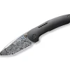 Trogon Titanium Black Damascus|WE Knife New