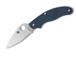 Uk Penknife Cpm Spy27 Frn Blue Plainedge|Spyderco