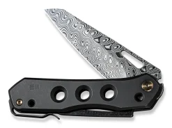 Vision R Titanium Black Damascus|WE Knife Best